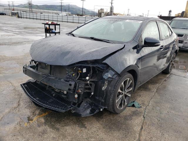 TOYOTA COROLLA L 2019 with VIN 2T1BURHE2KC157443 - Photo from auction