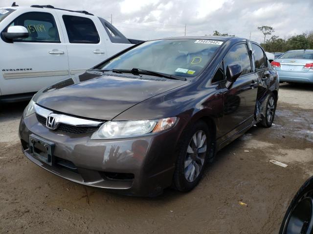 HONDA CIVIC EX 2009 with VIN 2HGFA16849H513532 - Photo from auction