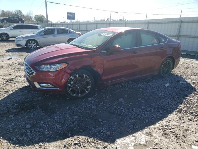 FORD FUSION SE 2018 with VIN 3FA6P0HD6JR144141 - Photo from auction