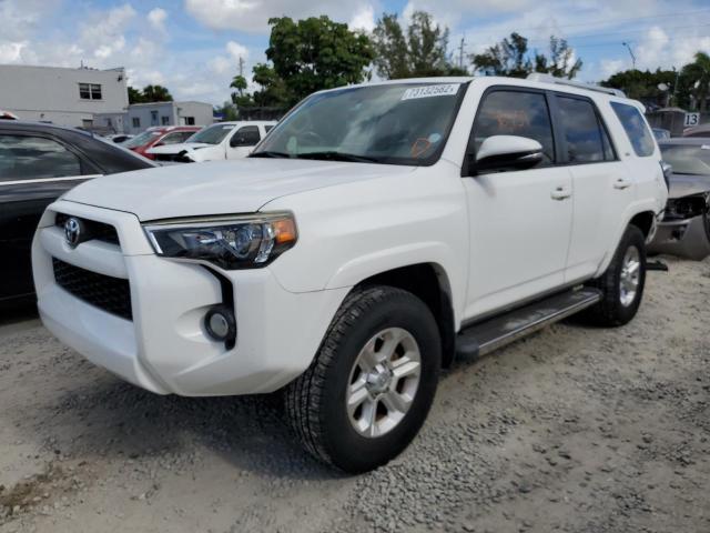 TOYOTA 4RUNNER SR 2014 with VIN JTEBU5JR9E5180933 - Photo from auction