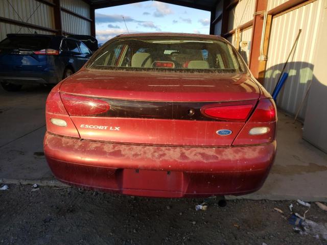Photo 6 from auction – 1997 FORD ESCORT LX with VIN 1FALP13P9VW124348