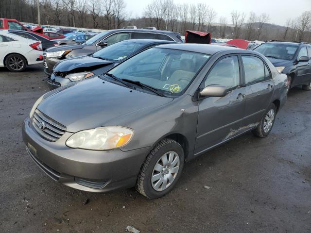 TOYOTA COROLLA CE 2004 with VIN 2T1BR38E74C197342 - Photo from auction