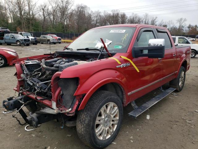 FORD F150 SUPER 2010 with VIN 1FTFW1EV8AFC03798 - Photo from auction