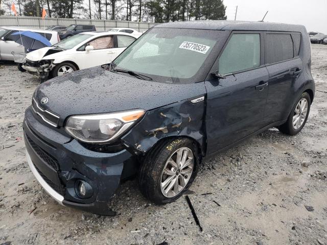 KIA SOUL + 2018 with VIN KNDJP3A51J7542440 - Photo from auction