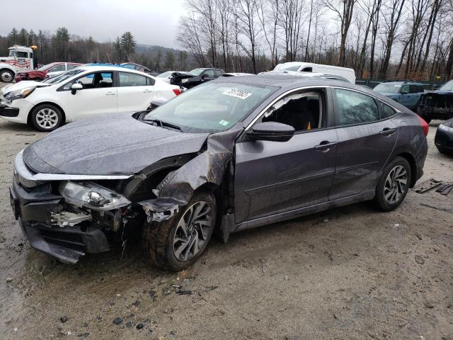 HONDA CIVIC EX 2018 with VIN 19XFC2F71JE022275 - Photo from auction