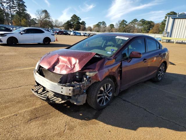 HONDA CIVIC EX 2015 with VIN 19XFB2F83FE010633 - Photo from auction