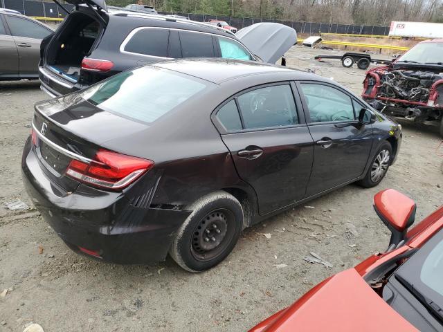 Photo 3 from auction – 2013 HONDA CIVIC LX with VIN 19XFB2F50DE033421