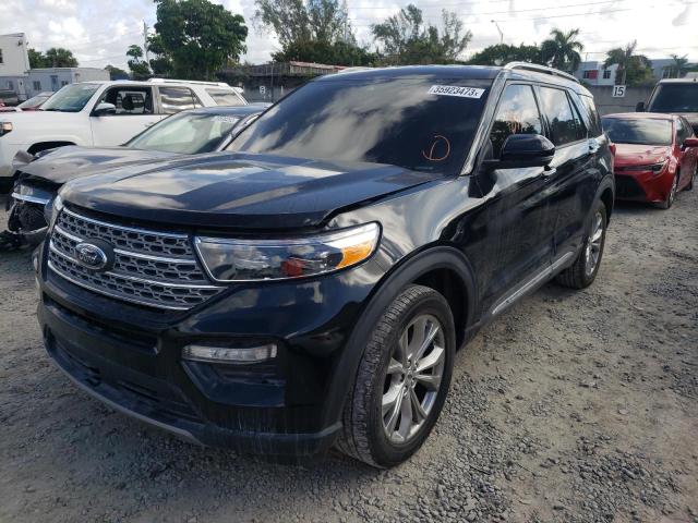 FORD EXPLORER L 2020 with VIN 1FMSK7FH7LGA01727 - Photo from auction