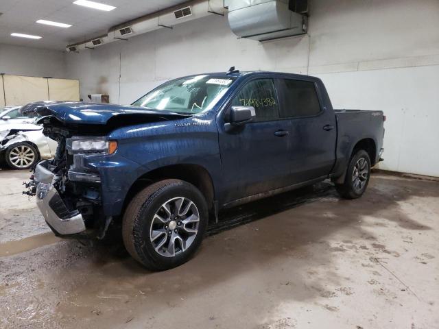 CHEVROLET SILVERADO 2022 with VIN 3GCPYJEK2NG157880 - Photo from auction