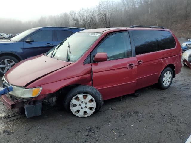 HONDA ODYSSEY EX 2002 with VIN 2HKRL18692H552549 - Photo from auction