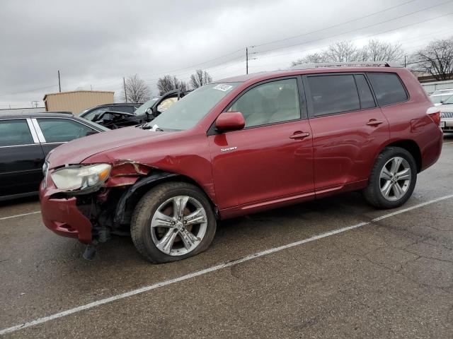 TOYOTA HIGHLANDER 2008 with VIN JTEES43A682058556 - Photo from auction