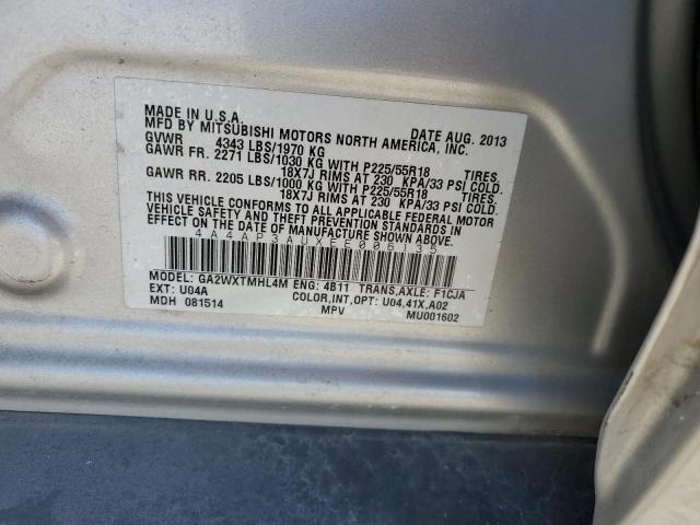 Photo 14 from auction – 2014 MITSUBISHI OUTLANDER with VIN 4A4AP3AUXEE006135