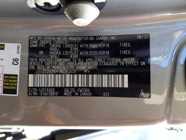 صورة رقم 14 من المزاد - 2022 LEXUS RX 350 مع VIN 2T2HZMDA1NC363029