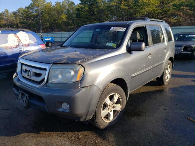 HONDA PILOT EXL 2011 with VIN 5FNYF4H57BB090924 - Photo from auction