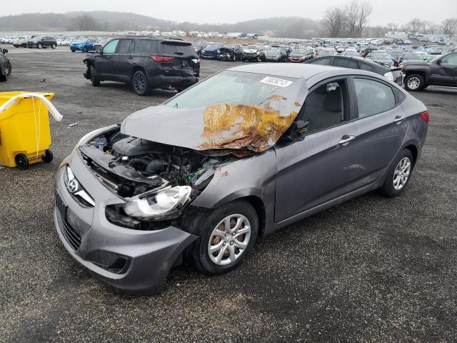 HYUNDAI ACCENT GLS 2013 with VIN KMHCT4AE2DU537601 - Photo from auction