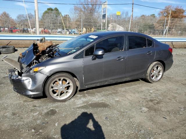HONDA CIVIC LX 2012 with VIN 2HGFB2F50CH598059 - Photo from auction