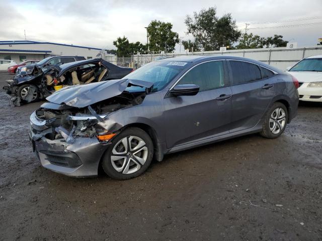 HONDA CIVIC LX 2018 with VIN 19XFC2E52JE040901 - Photo from auction