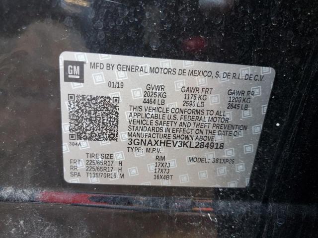 Photo 14 from auction – 2019 CHEVROLET EQUINOX LS with VIN 3GNAXHEV3KL284918