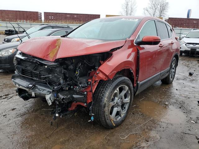 Photo 1 from auction – 2019 HONDA CR-V EX with VIN 2HKRW2H55KH606871