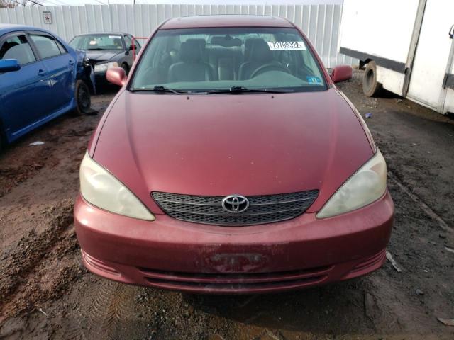 Photo 5 from auction – 2002 TOYOTA CAMRY LE with VIN 4T1BF30K42U032581