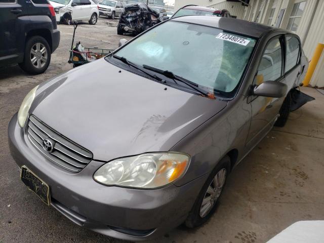 TOYOTA COROLLA CE 2003 with VIN 1NXBR32E63Z143505 - Photo from auction