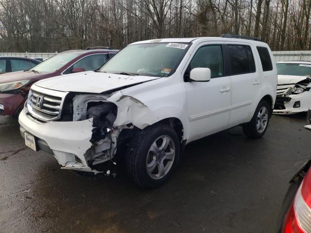 HONDA PILOT EXLN 2015 with VIN 5FNYF4H75FB059470 - Photo from auction