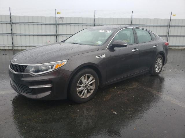 KIA OPTIMA LX 2018 with VIN KNAGT4L39J5238515 - Photo from auction
