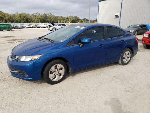 Photo 1 from auction – 2013 HONDA CIVIC LX with VIN 19XFB2F53DE042789