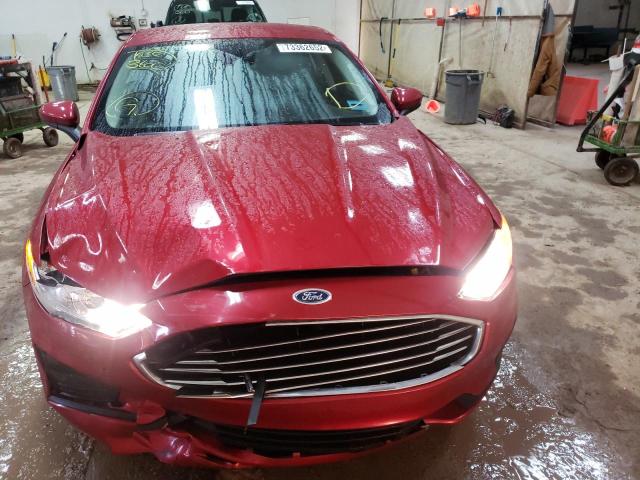 Photo 5 from auction – 2020 FORD FUSION SE with VIN 3FA6P0HD2LR143569