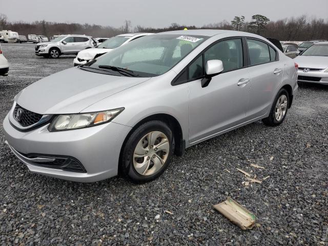 Photo 1 from auction – 2013 HONDA CIVIC LX with VIN 2HGFB2F55DH595434