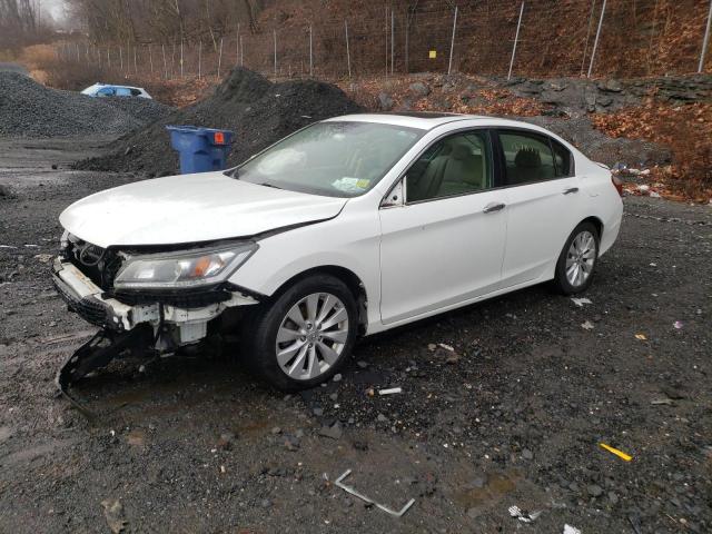 HONDA ACCORD EXL 2015 with VIN 1HGCR2F83FA090356 - Photo from auction