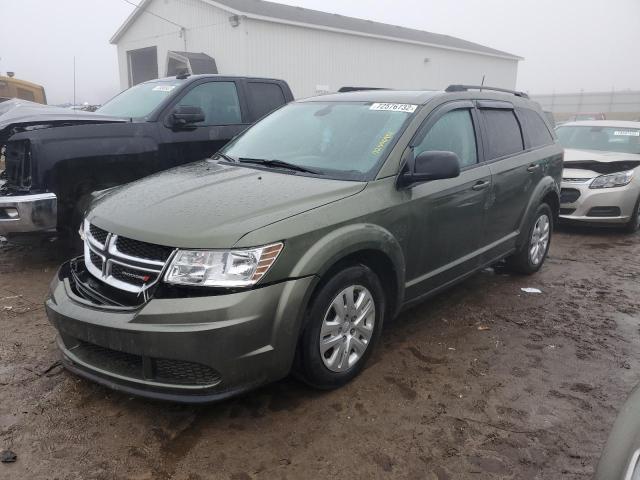 DODGE JOURNEY SE 2018 with VIN 3C4PDCAB5JT497216 - Photo from auction