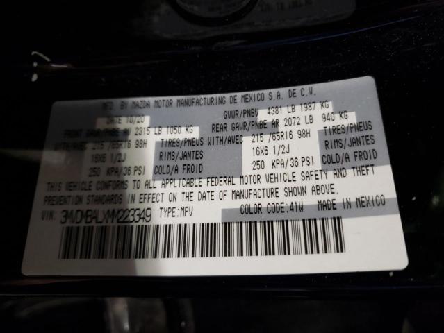 Photo 14 from auction – 2021 MAZDA CX-30 with VIN 3MVDMBALXMM223349