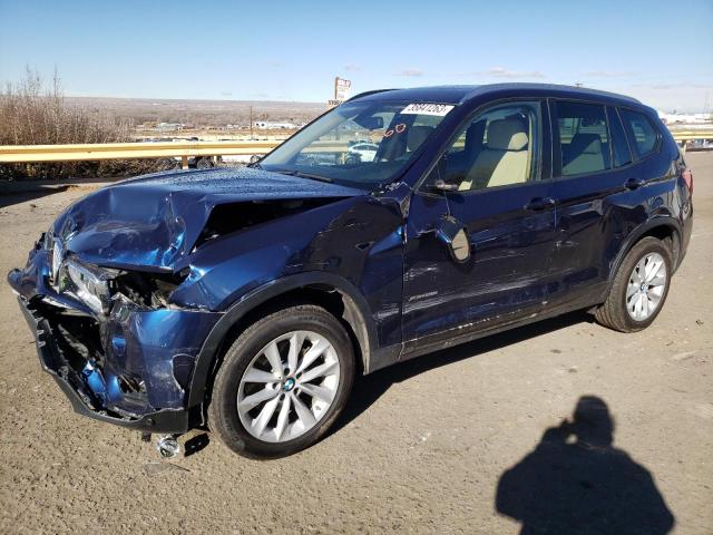 BMW X3 XDRIVE2 2017 with VIN 5UXWX9C38H0W71619 - Photo from auction