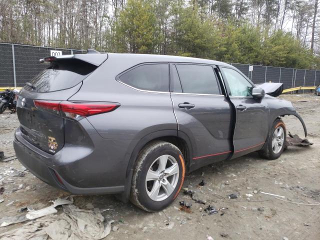 Photo 3 from auction – 2022 TOYOTA HIGHLANDER with VIN 5TDCZRBH5NS183748