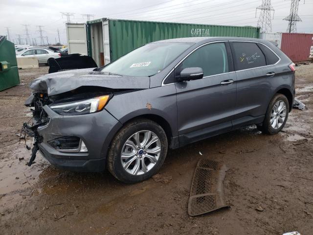 FORD EDGE TITAN 2022 with VIN 2FMPK4K92NBA32204 - Photo from auction