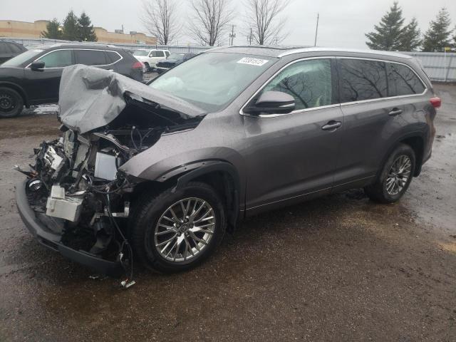 TOYOTA HIGHLANDER 2018 with VIN 5TDDZRFH5JS867062 - Photo from auction