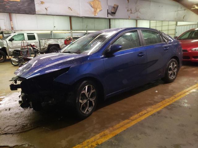 KIA FORTE FE 2021 with VIN 3KPF24AD9ME344601 - Photo from auction