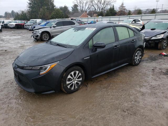TOYOTA COROLLA LE 2021 with VIN JTDEAMDE0MJ016747 - Photo from auction