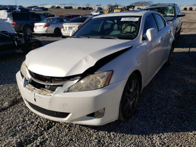 LEXUS IS 250 2008 with VIN JTHBK262385071567 - Photo from auction