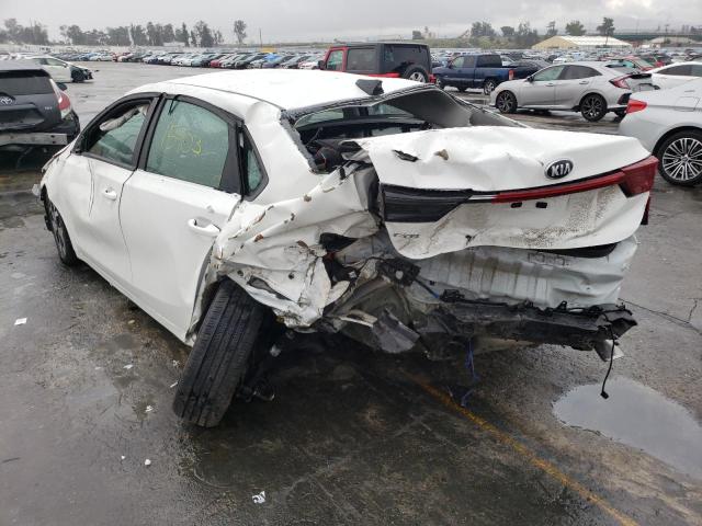 Photo 2 from auction – 2021 KIA FORTE FE with VIN 3KPF24AD6ME403684