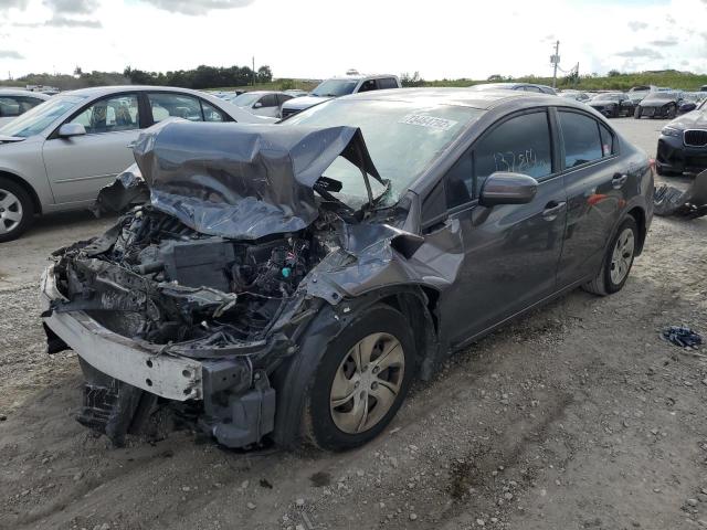 Photo 1 from auction – 2014 HONDA CIVIC LX with VIN 19XFB2F52EE046141