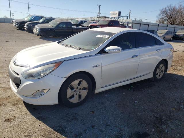 HYUNDAI SONATA HYB 2011 with VIN KMHEC4A4XBA001851 - Photo from auction