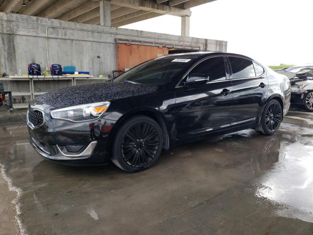 KIA CADENZA PR 2014 with VIN KNALN4D77E5140888 - Photo from auction