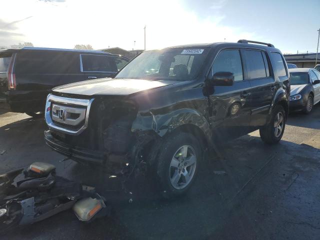HONDA PILOT EXLN 2013 with VIN 5FNYF4H72DB061013 - Photo from auction