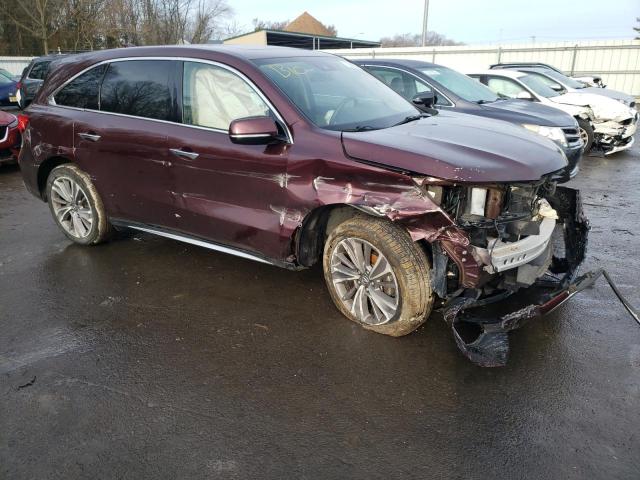 Photo 4 from auction – 2017 ACURA MDX TECHNO with VIN 5FRYD4H57HB023799