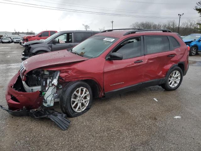 Photo 1 from auction – 2016 JEEP CHEROKEE S with VIN 1C4PJMAB0GW209166