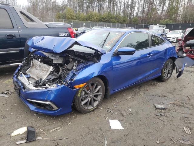 HONDA CIVIC EX 2019 with VIN 2HGFC3B38KH351216 - Photo from auction
