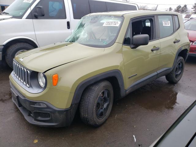 JEEP RENEGADE S 2015 with VIN ZACCJBAT0FPB49431 - Photo from auction