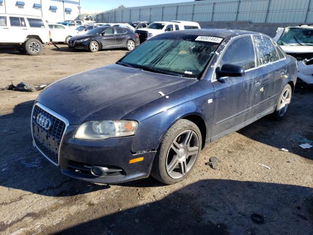 AUDI A4 2.0T 2008 with VIN WAUAF78EX8A032078 - Photo from auction